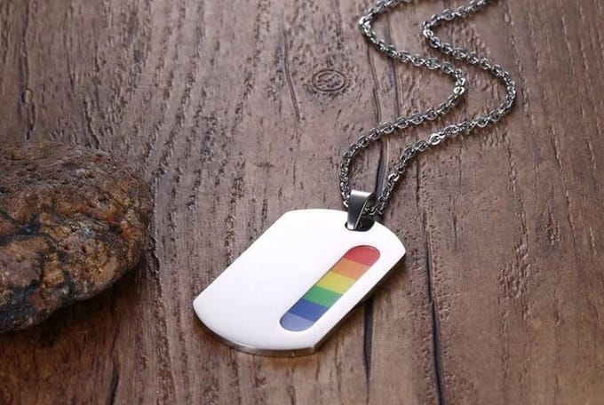 LGBTQ ketting (Pride ketting) – Regenboog