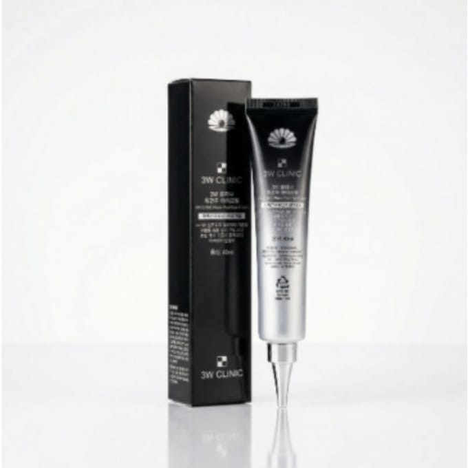 3W CLINIC Zwarte Parel Oogcrème, 1 stuk, 40ml black