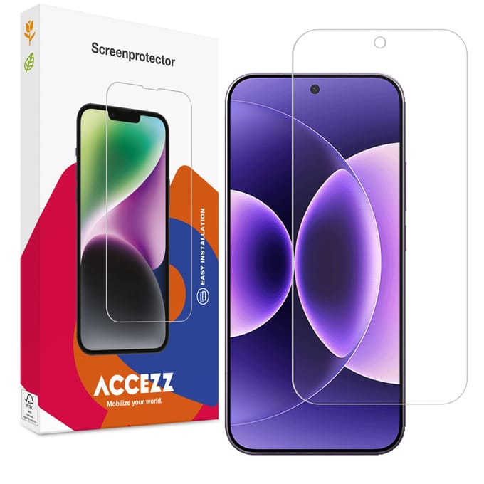 Accezz Screen Protector - Geschikt voor Xiaomi 17 Ultra - Gehard Glas Screenprotector