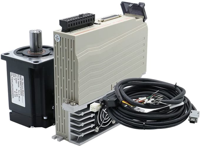 Krachtige Servomotor - AC Motor - Precisie Beweging - Absolute Encoder - 80mm Flens