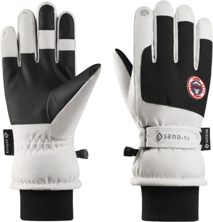 Nivard Touchscreen Handschoenen - Winterhandschoen - Winter - Wit