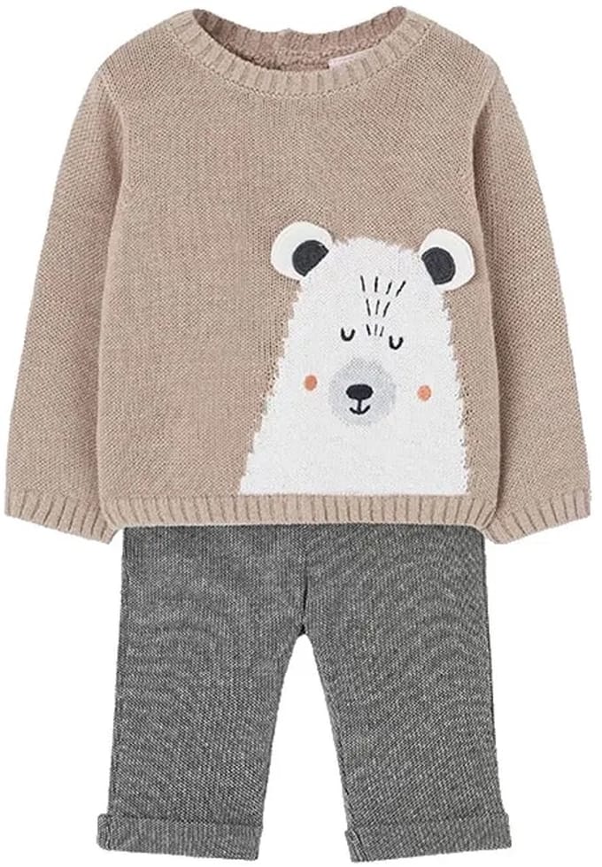 Boboli Knit Set Grijs 18 Months Jongens