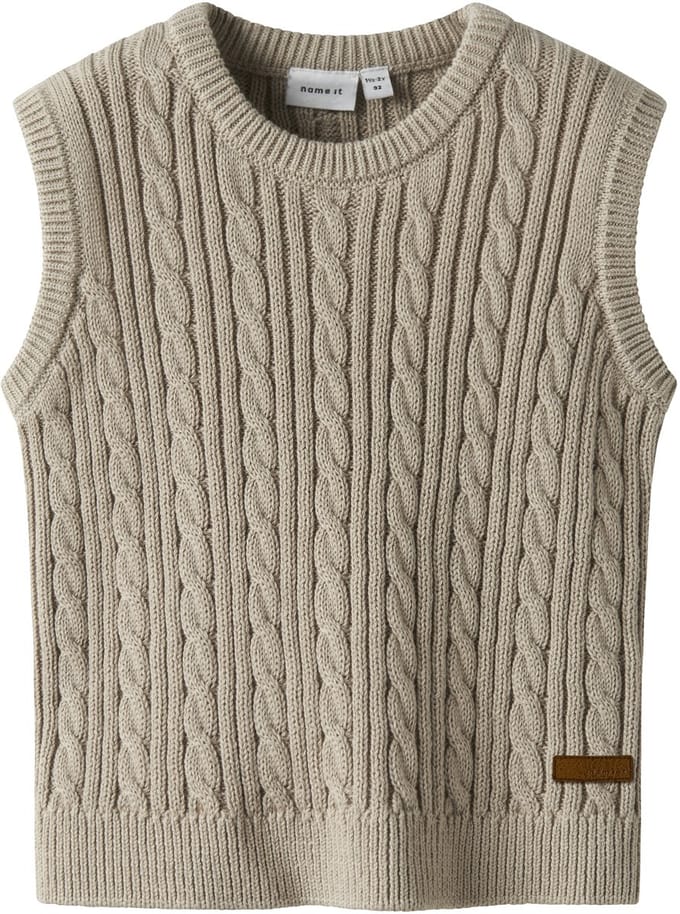 Name it Gebreid gilet Biologisch katoen
