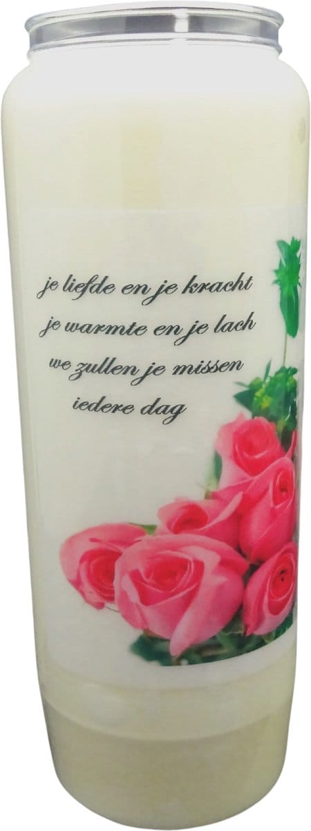 Noveenkaars Spreuk 012 - 9 dagen brander (5 stuks)