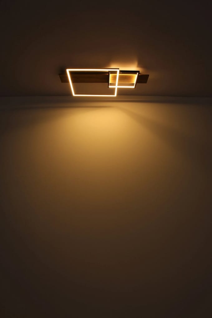 Globo - plafonniere - Vanni - zwart - metaal - LED - 67289D1