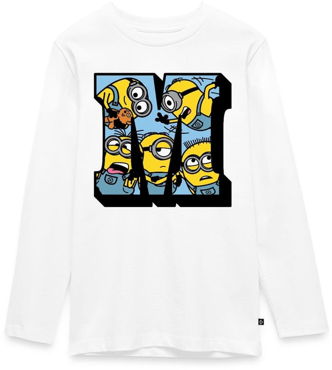 Minions College Brief Premium T-Shirt Tiener Lang