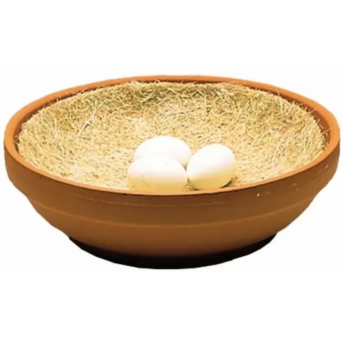 Natural Duivennestmatje van kokosvezel per stuk voor duiven