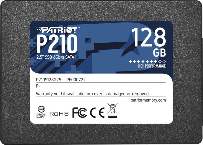 Patriot Memory P210 2.5 128 GB SATA III