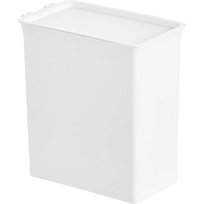 Opbergbox voor Wasmiddel Ruimtebesparende Organizerhouder voor Wasmiddeldopjes met Deksel voor Thuiswasruimte white