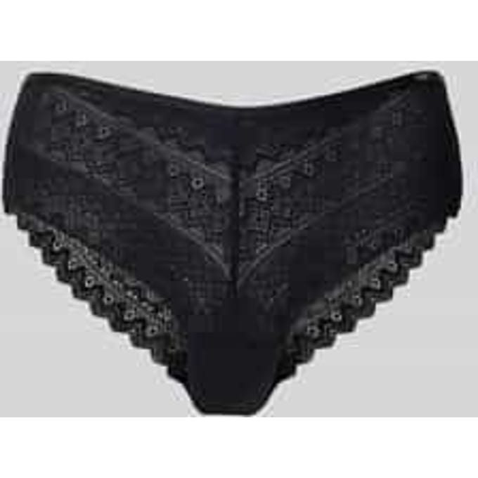 Slim fit slip met logo-applicatie, model 'Cheeky'