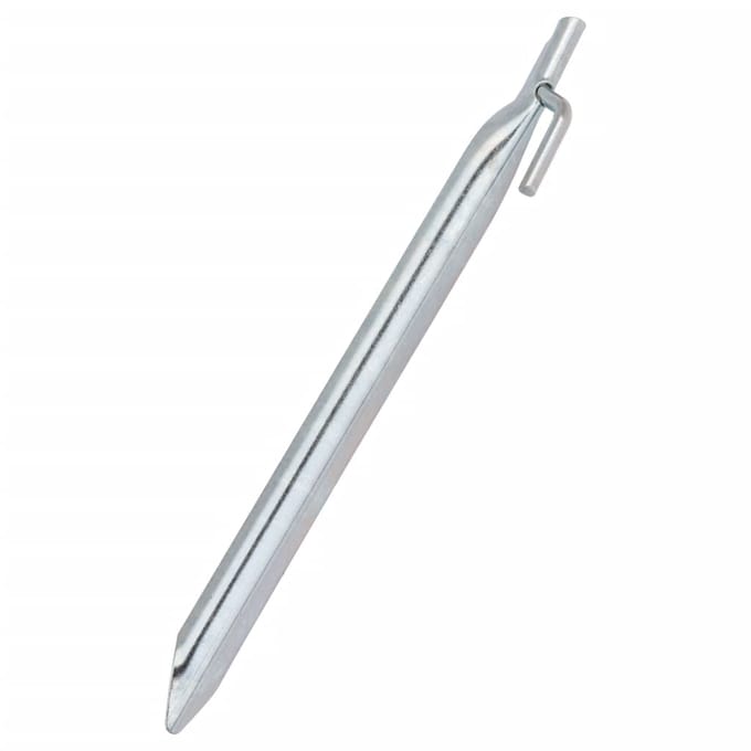 vidaXL - Tentharingen - 24 - st - V-vormig - Ø20 - mm - 24 - cm - gegalvaniseerd - staal