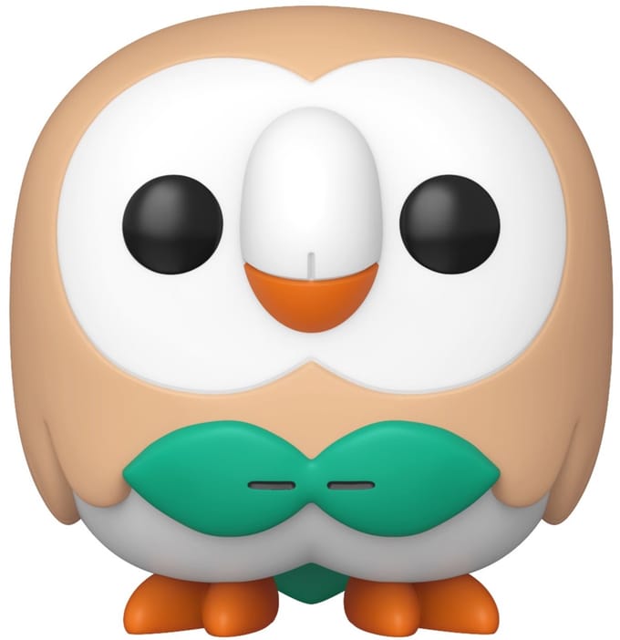 Pokémon Rowlet vinylfiguur 1092 Unisex Funko Pop! - Neutraal - Standard