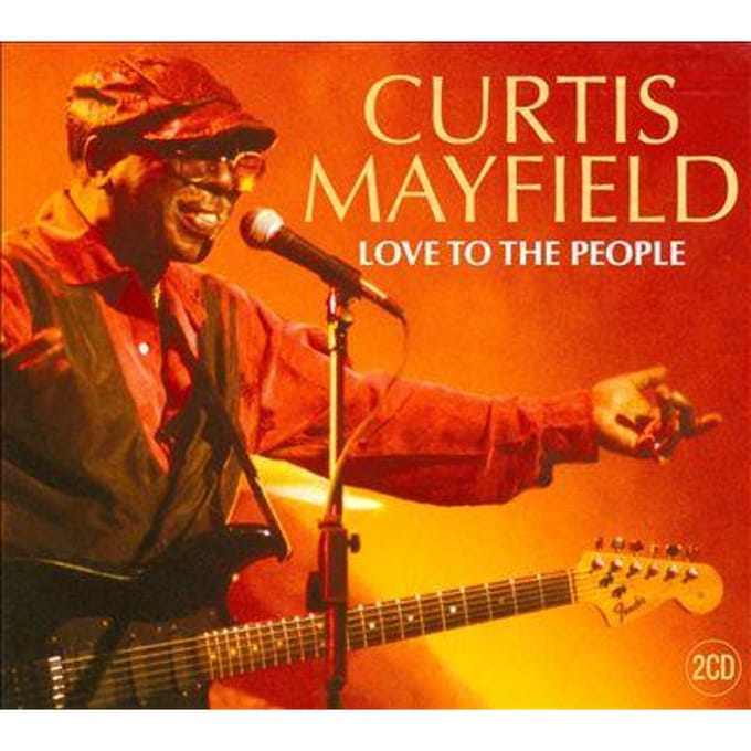 CD CURTIS MAYFIELD - Love to the People  ATOM2010 Atom 2004 VK Soul/Funk Gebruikt