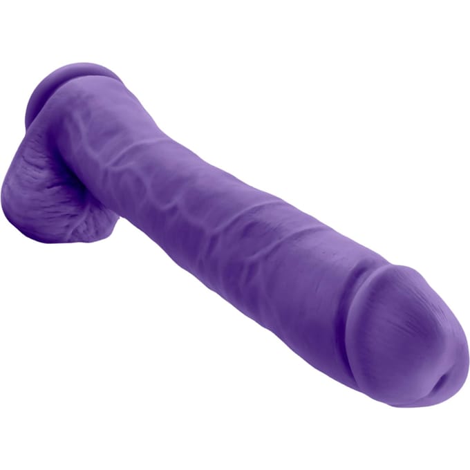 Blush Au Naturel Bold Daddy 14 inch dildo - Paars - 35.6 cm