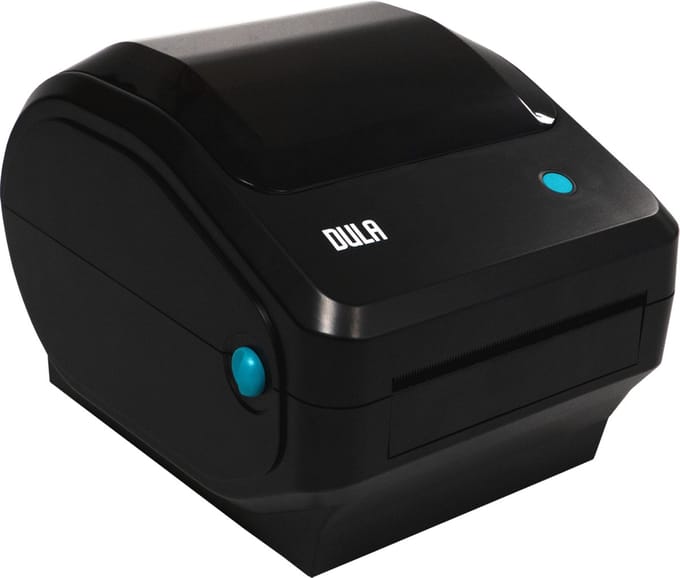 DULA LabelOne 220 Labelprinter A6 - Verzendetiketten printer en Labelmaker - Snelheid 152 mm/s - 108 mm Breed - USB aansluiting - DHL & PostNL - Direct thermisch