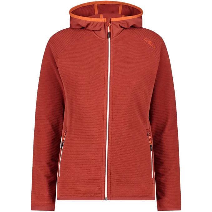 Dames fleece met capuchon CMP