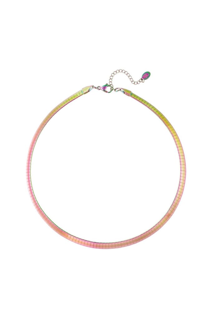 Ketting holografisch met print Multi Stainless Steel