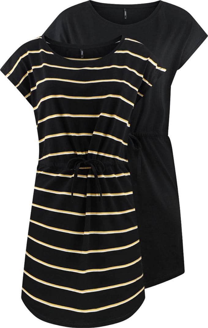 ONLY - ONLMAY LIFE S/S DRESS 2 PACK NEW JRS - Meisjes - Mini jurken