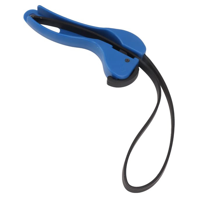 Potopener Potdekselopener Tool Multifunctionele Flesopener met Vergrendeling voor Zwakke Handen S Small blue