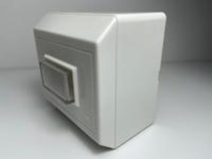 Opbouw Wisselschakelaar + Controlelamp - wit