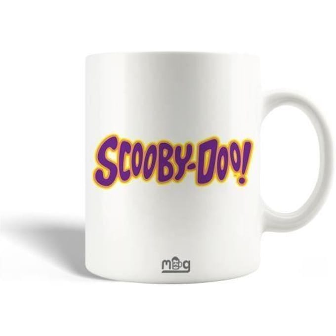 Mug - Scooby Doo - Jaune Violet - Céramique - 30cl - Compatible lave-vaisselle