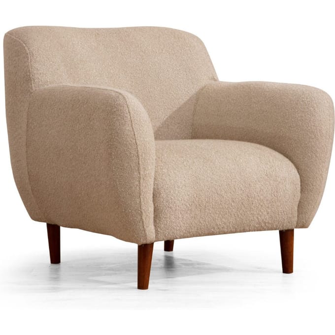 Fauteuil Napoli bouclé | Atelier Del Sofa