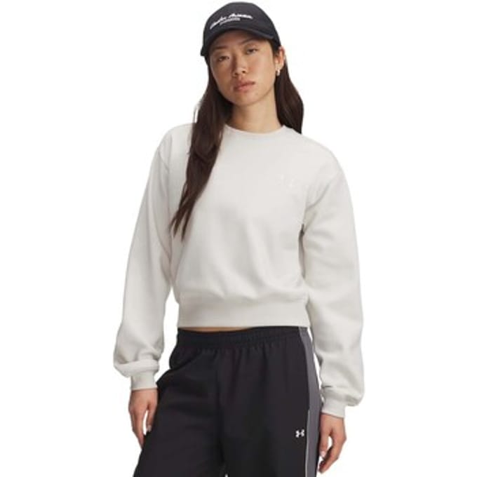 Under Armour Ua Icon Vida Flc Crew Sweater - Sportswear - Vrouwen