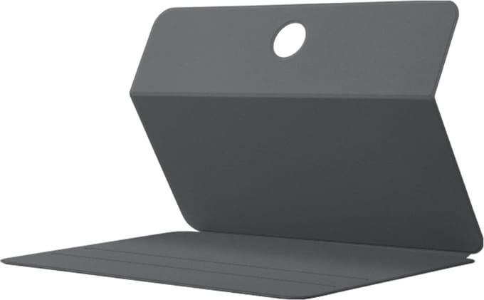 Oneplus, OnePlus Pad 2 Schokbestendige foliotas met verstelbare standaard, Grijs