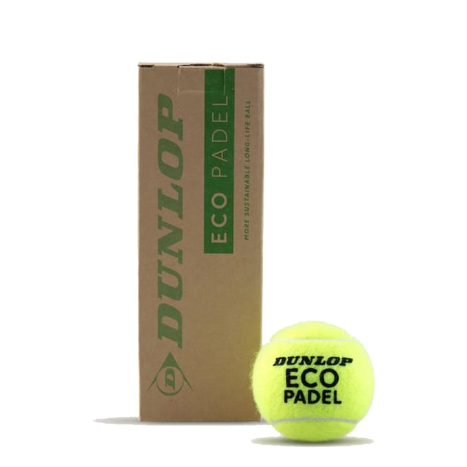 Dunlop- Eco Padel- Padelballen- 3box- Geel