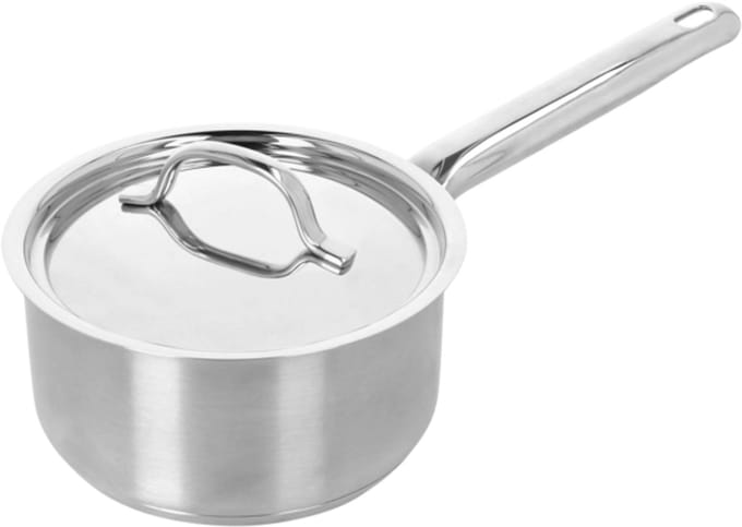 Steelpan Demeyere Resto 3 Met Deksel 16 cm