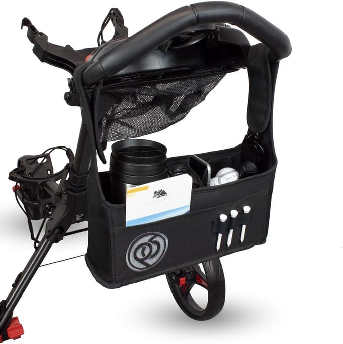 Golf Trolley Organizer - Accessoire Tas - Golf Benodigdheden - Universele Pasvorm - 315 cm - Zwart