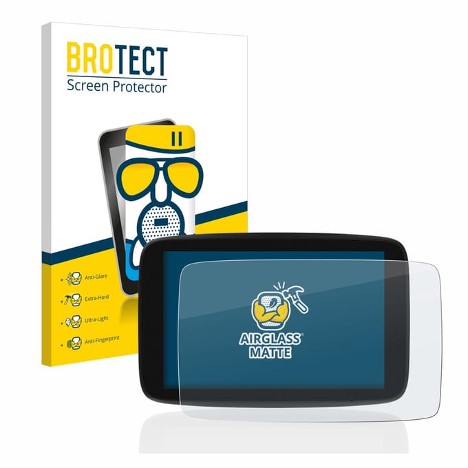 BROTECT - Screenprotector voor TomTom Go Expert 7" - Folie Beschermfolie Beschermglas matte