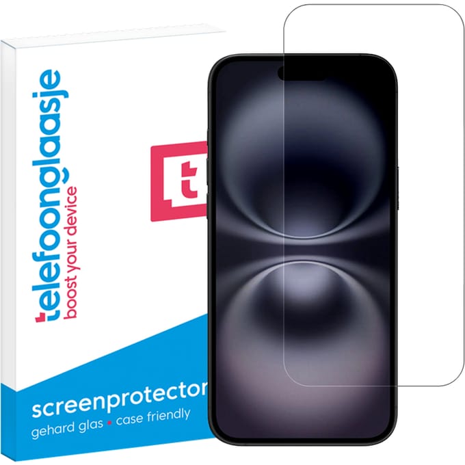 iPhone 16 screen protector gehard glas