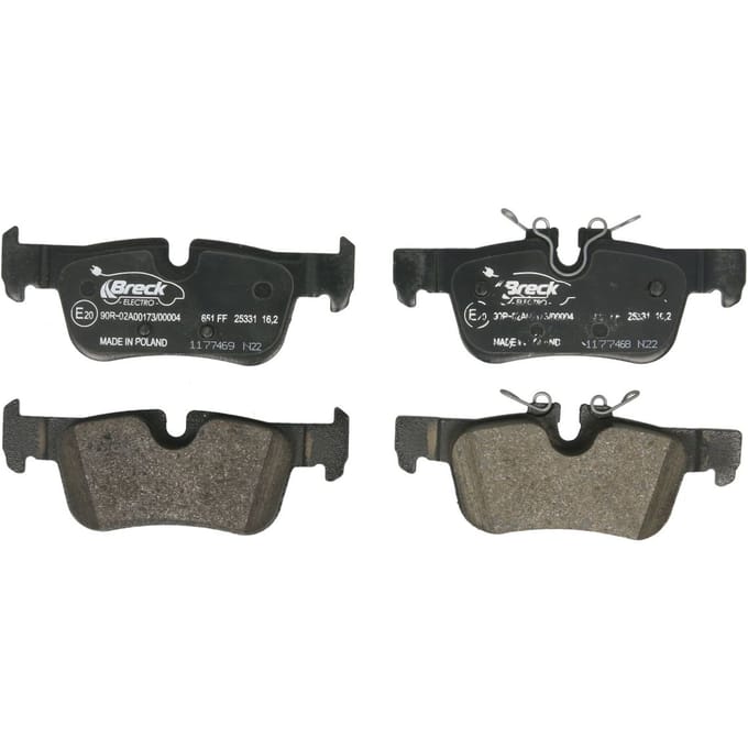 Remblokset BRECK 25331 00 651 00, achter