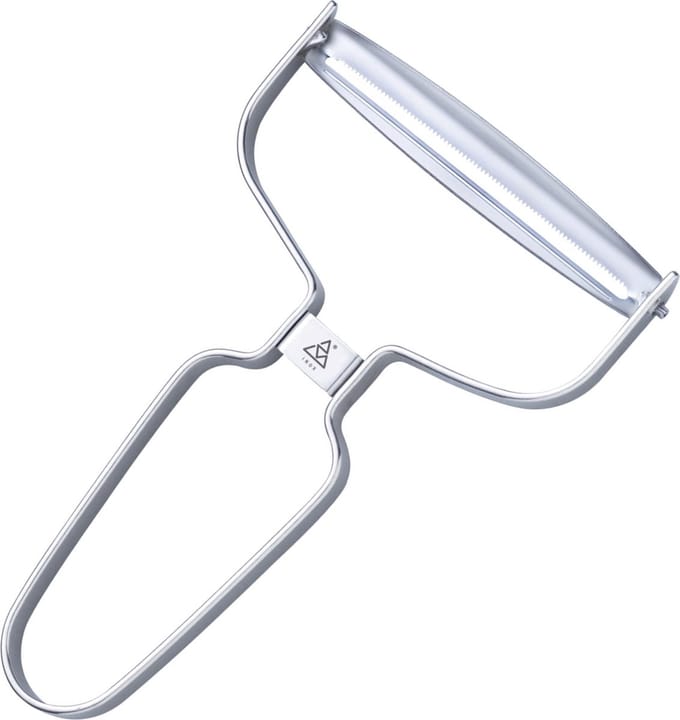 Triangle Professionele Dunschiller 90 mm – Roestvrij Staal met Kartelmes – Vaatwasserbestendig