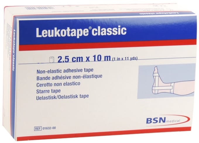 BSN - Leukotape classic - 2,50cm x 10 mtr - doos van 12 rollen