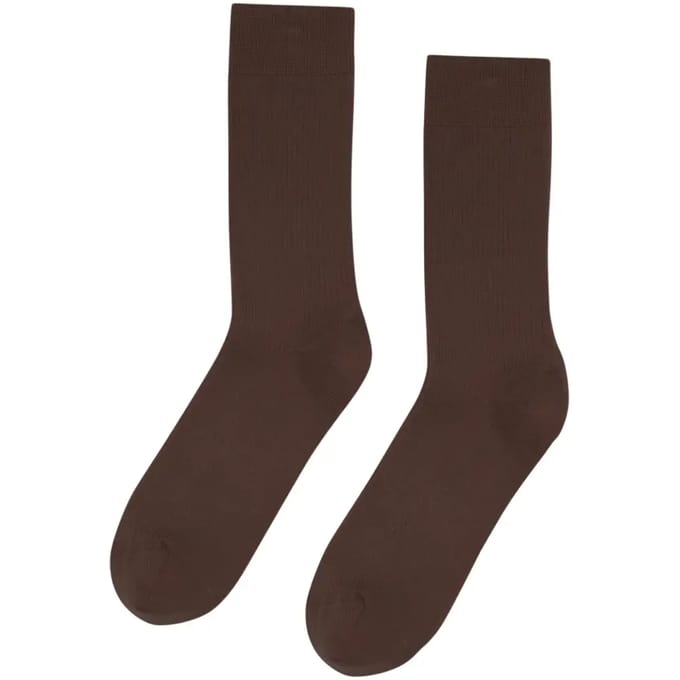 Sokken Colorful Standard Classic Organic coffee brown