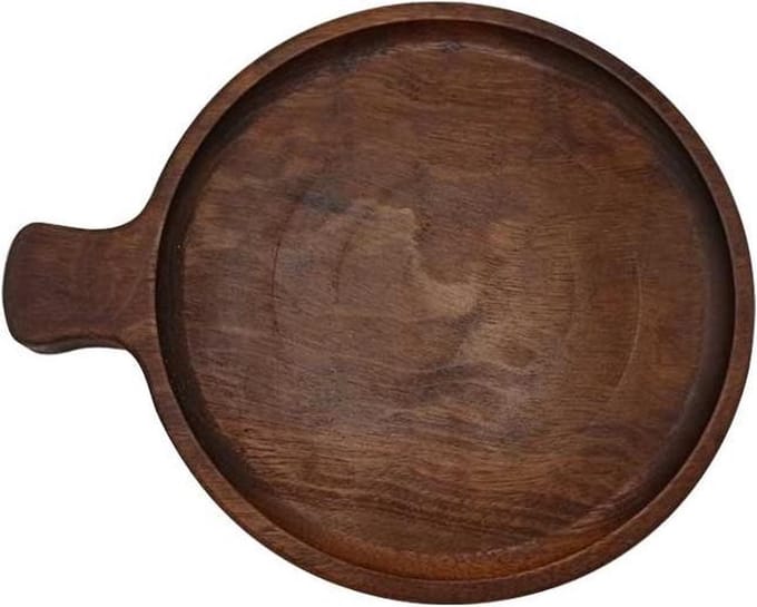 Hamburger | steak | pizza bord nova - irokohout - 25 cm