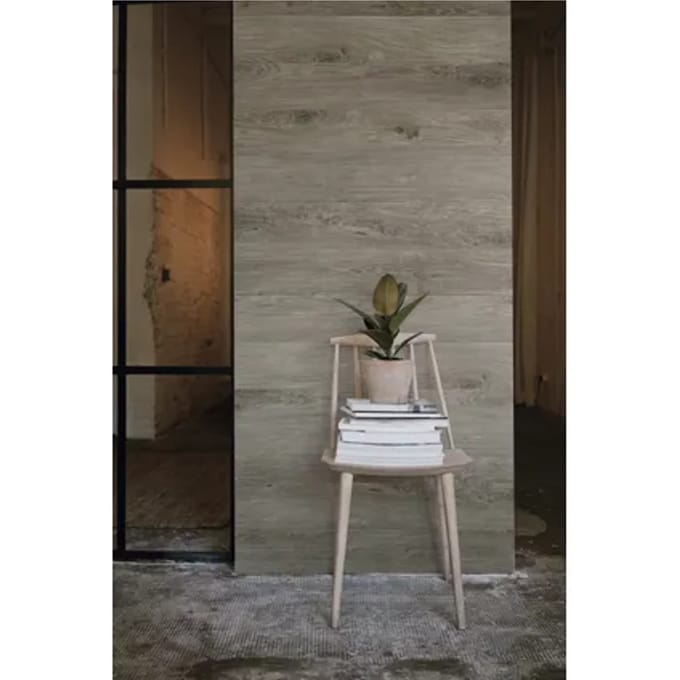 Grosfillex Wandpaneel Gx Wall+ Pvc Grey Oak 15x90cm