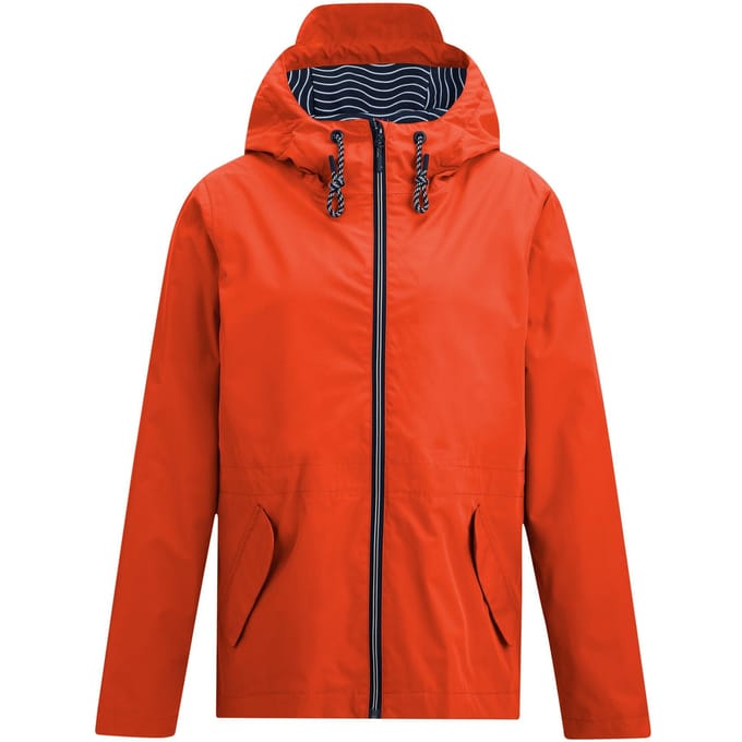 Regatta Dames Bayletta Grid Distress Waterdichte Jas (Tangerine Tango)