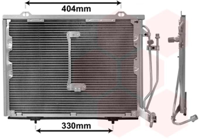 Van Wezel - LUCHTCONDENSATOR VOOR MERCEDES BENZ C-CLASS W202 1993-2000 2028300770