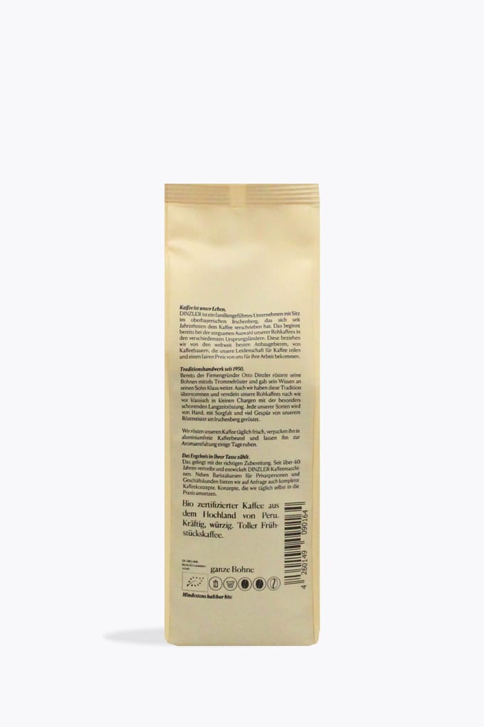 Dinzler Koffie Peru Organico 250g