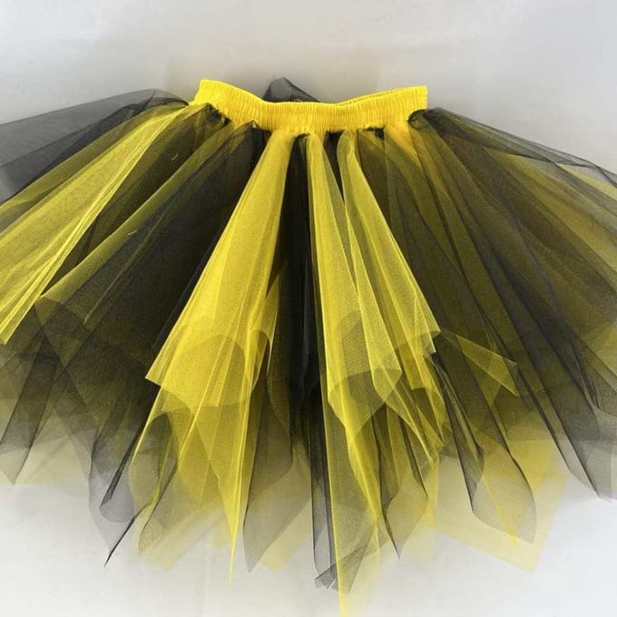 Supertutu kind geel-zwart