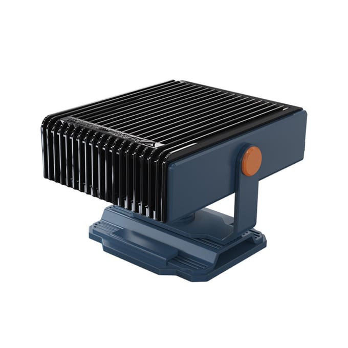 12V Autoverwarming Draagbare autoverwarming Grote kracht Winterontdooier 2 in 1 Verwarming en koeling met blauw