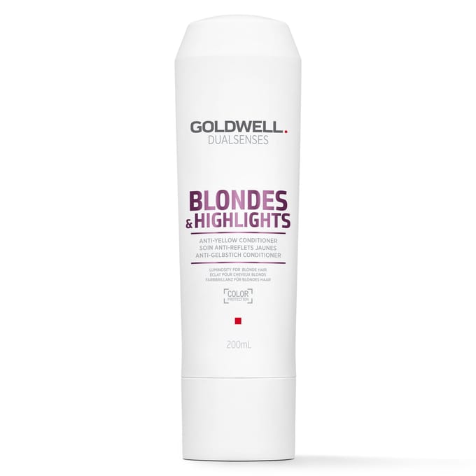 Goldwell Blondes & Highlights Conditioner tegen geel Kleurconditioner Dames 200 ml