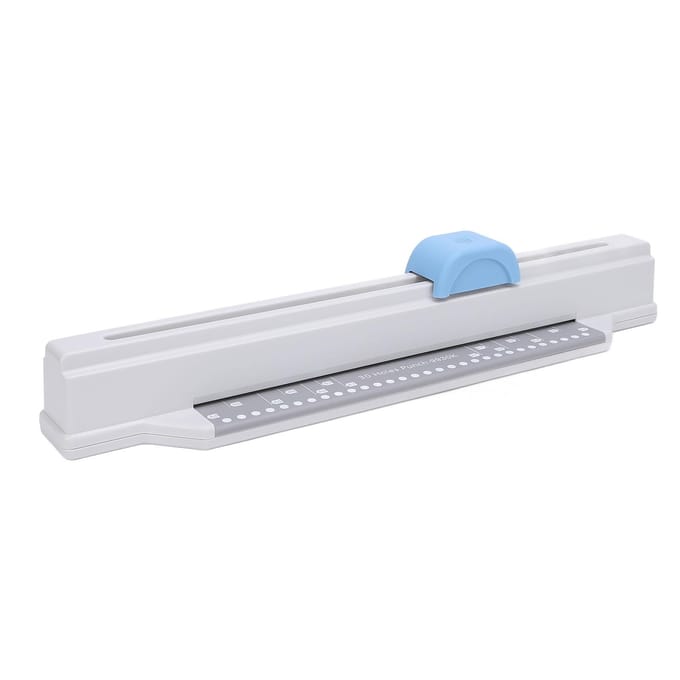 30-Gaats Perforator 5 Vel Capaciteit Handmatige Druk Losbladig Papier Bindperforator voor A4 B5 A5 B6 A6 B7 A7 gray