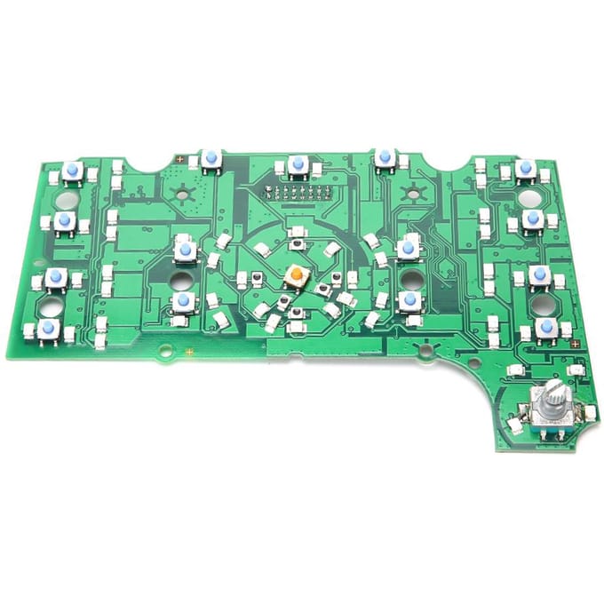 MMI Bedieningscircuitbord Links Rijden 4E1919612 Geschikt voor A8 A8L S8 2003 2006 blue