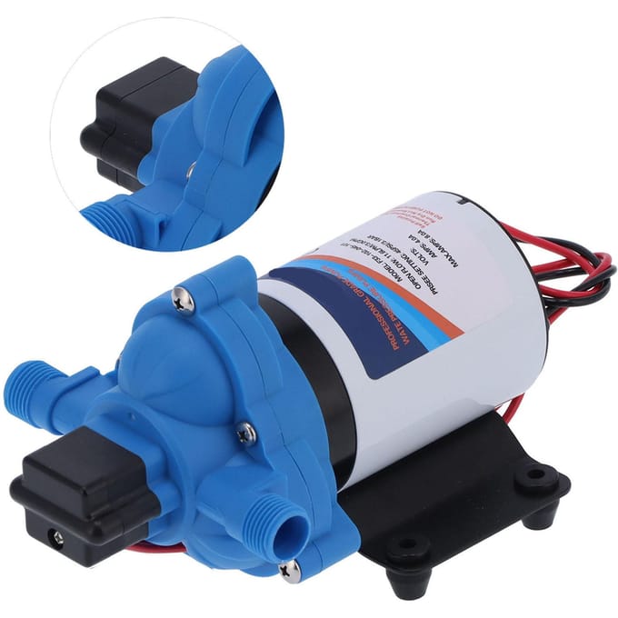Waterdruk Membraanpomp Elektrisch Zelfaanzuigend 3.0GPM DC voor Boot Huis Machine(F33102045201