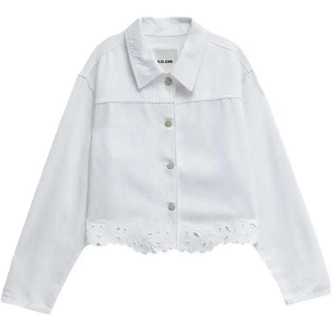 Lichte jeansjas vrouw Salsa Jeans