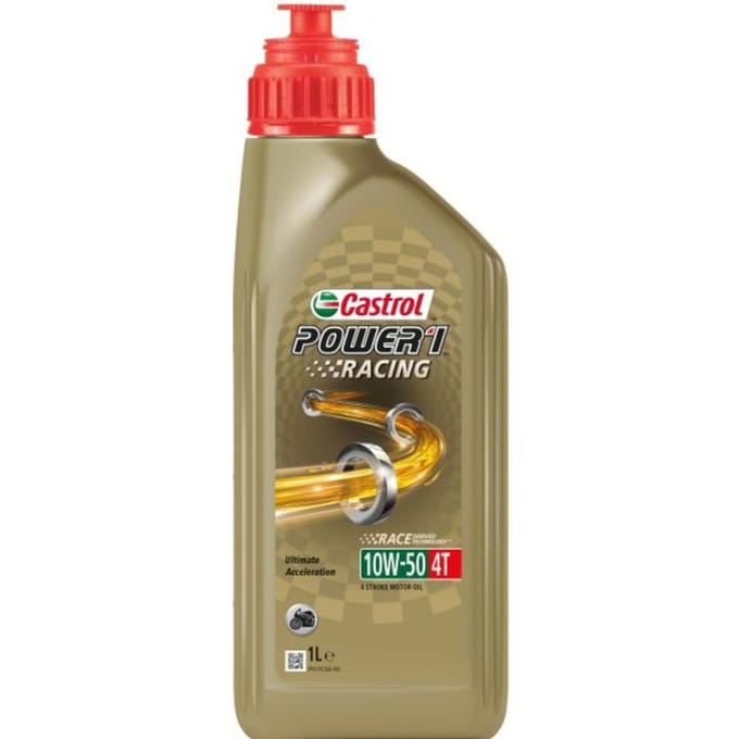 Motorolie CASTROL 15F599 Power 1 Racing 10W50 4T 1L